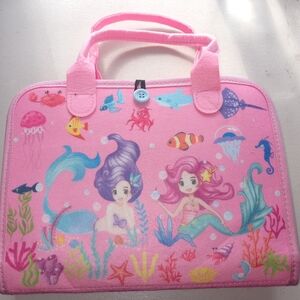Pink Mermaid Tote Bag